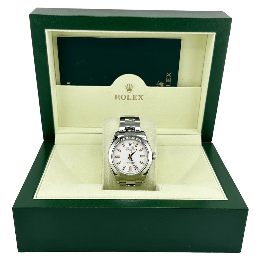 Rolex Milgauss 116400 White Watches