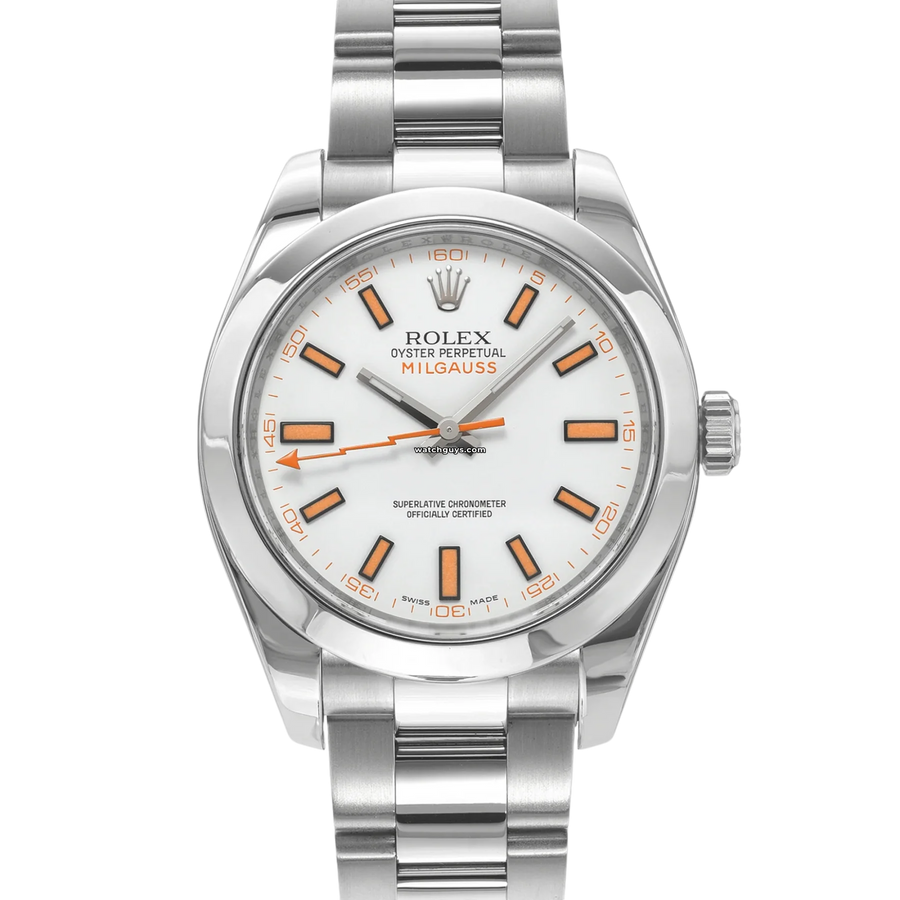 Rolex Milgauss 116400 White Watches