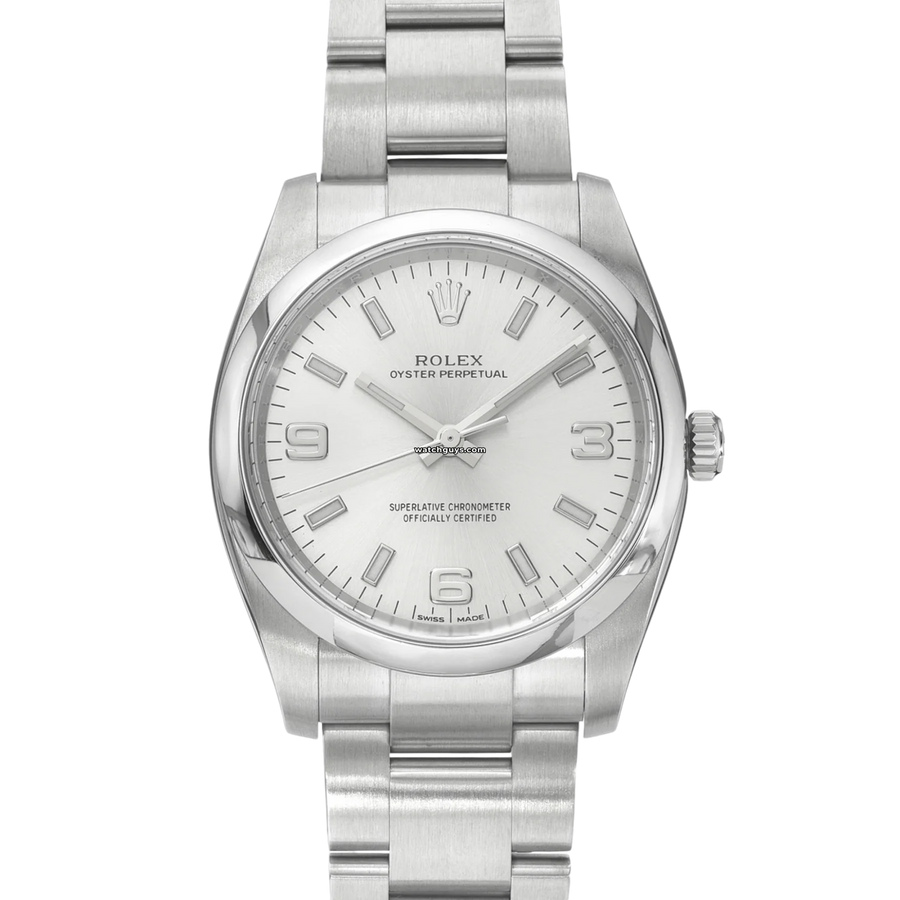 Rolex Oyster Perpetual 114200 Silver