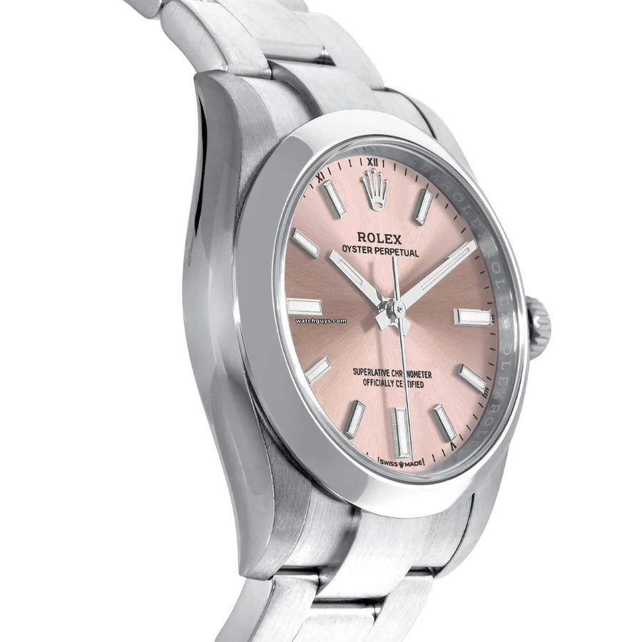 Rolex Oyster Perpetual 124200 Pink Dial