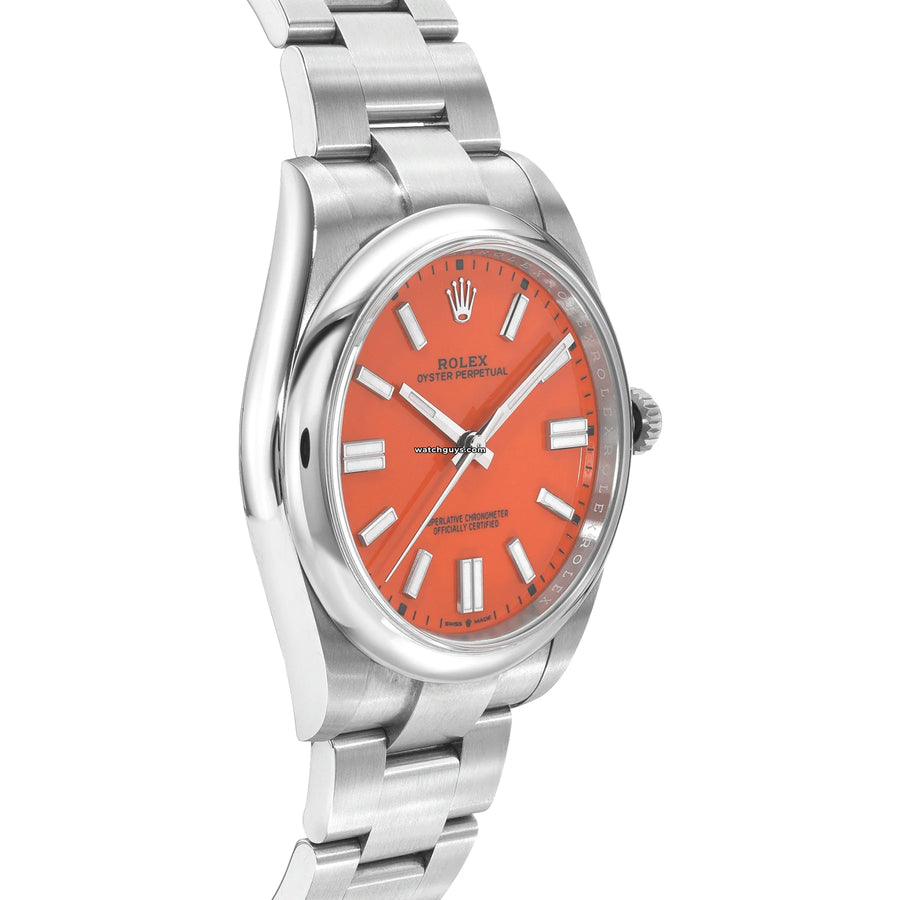 Rolex Oyster Perpetual 124300 Coral Red