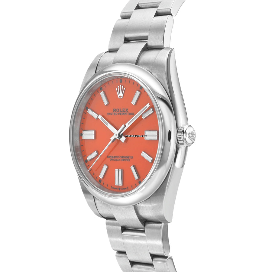 Rolex Oyster Perpetual 124300 Coral Red