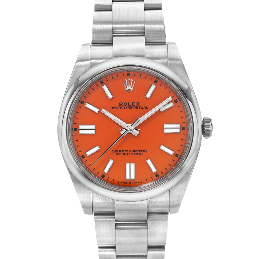 Rolex Oyster Perpetual 124300 Coral Red