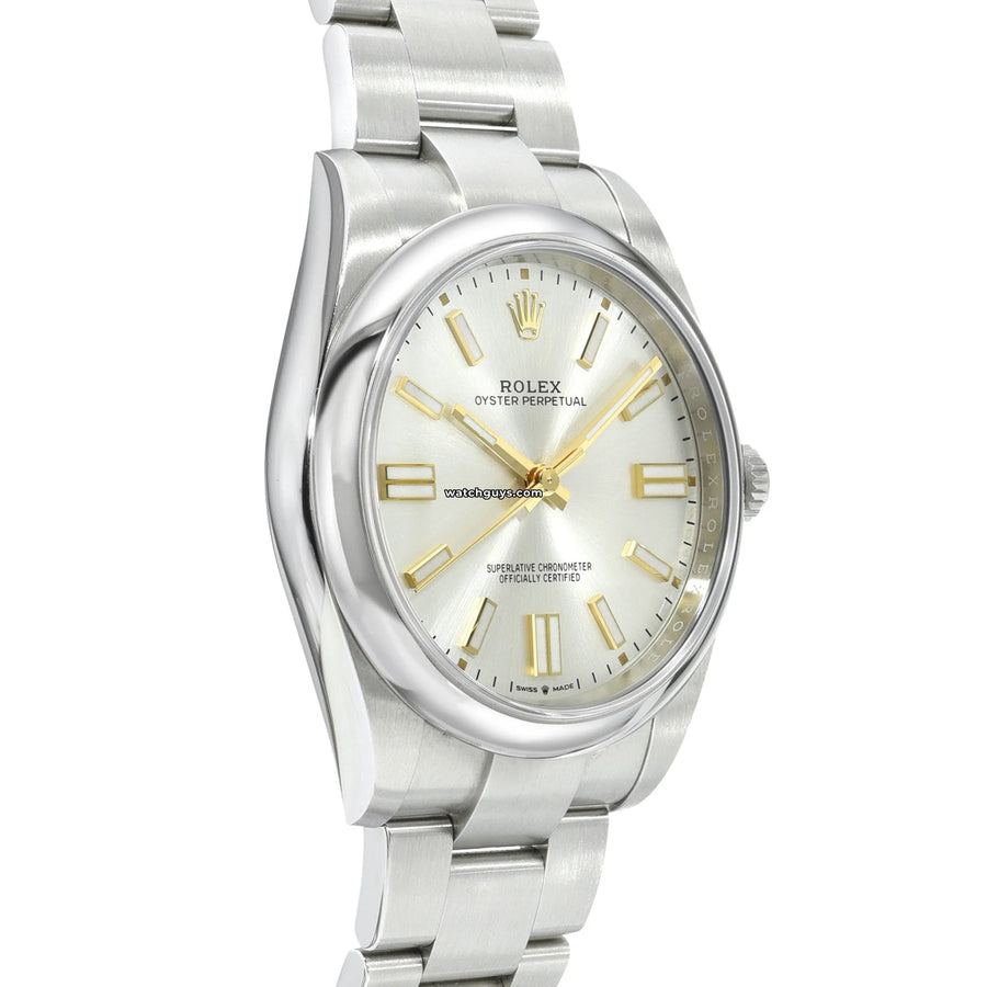 Rolex Oyster Perpetual 124300 Silver Watches