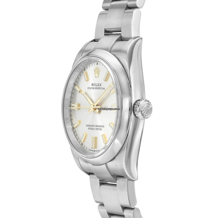 Rolex Oyster Perpetual 126000 Silver