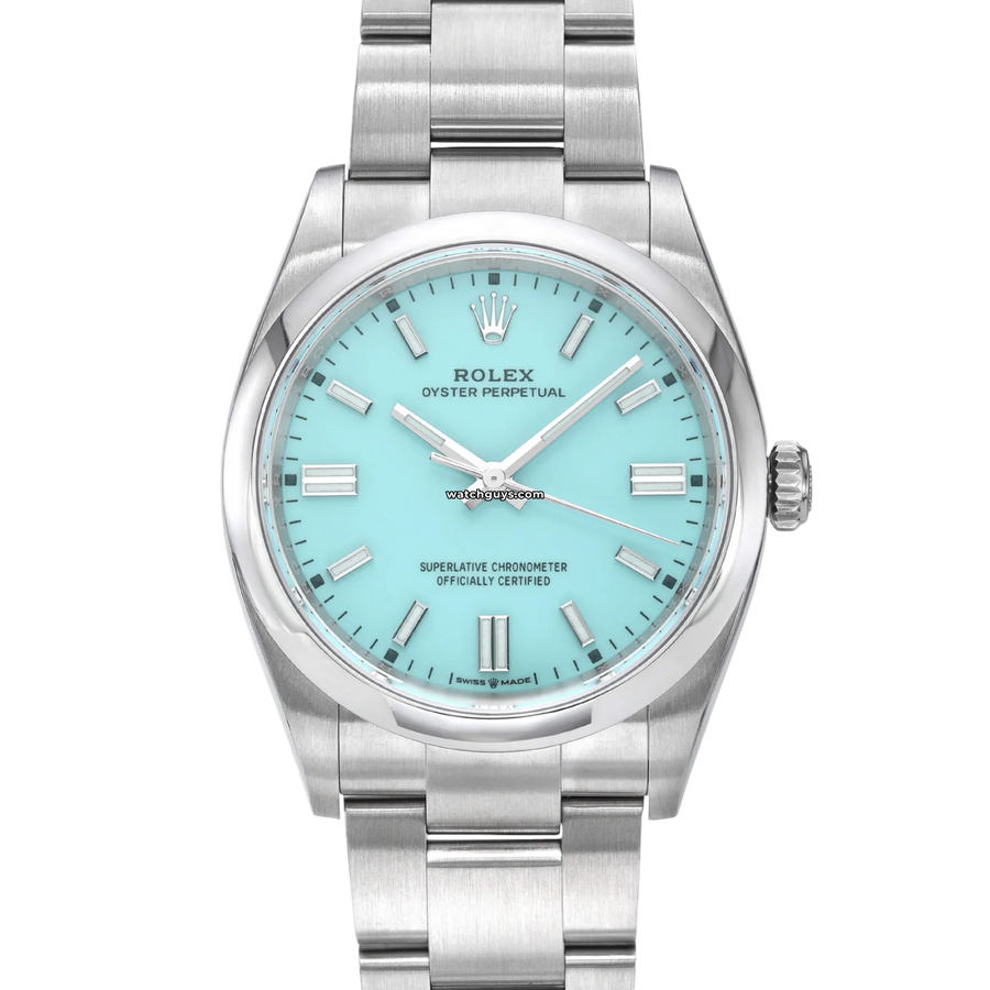 Rolex Oyster Perpetual 126000 Tiffany Blue