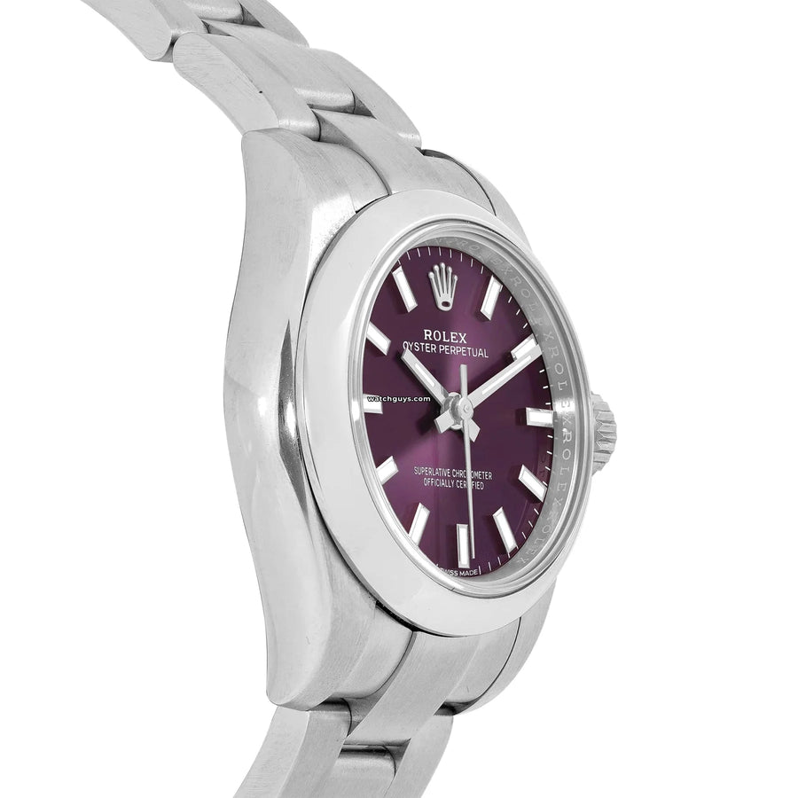 Rolex Oyster Perpetual 176200 Red Grape Watches