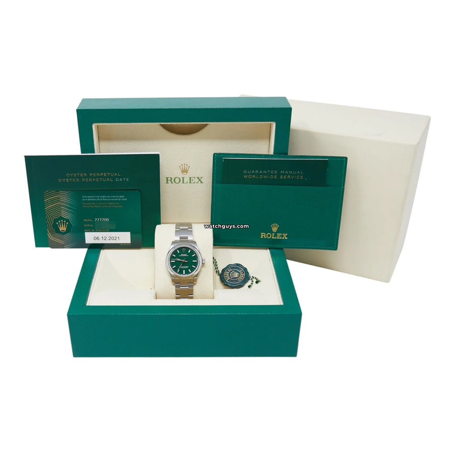 Rolex Oyster Perpetual 277200 Green