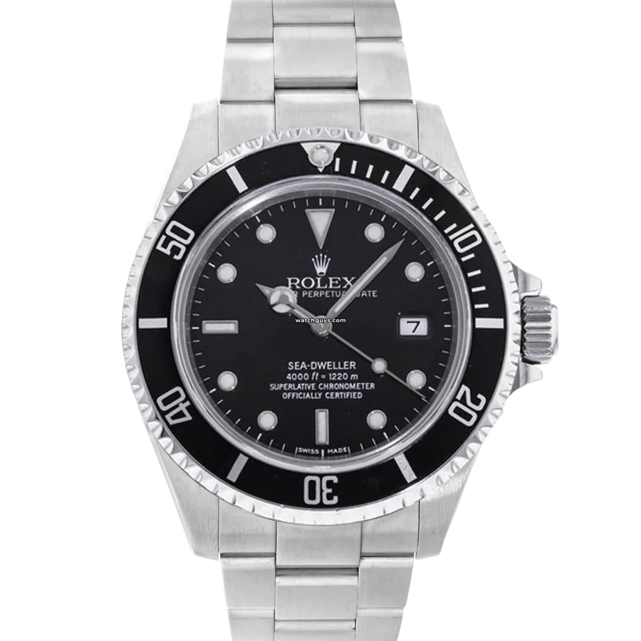 Rolex Sea Dweller 16600 Black Dial Watches