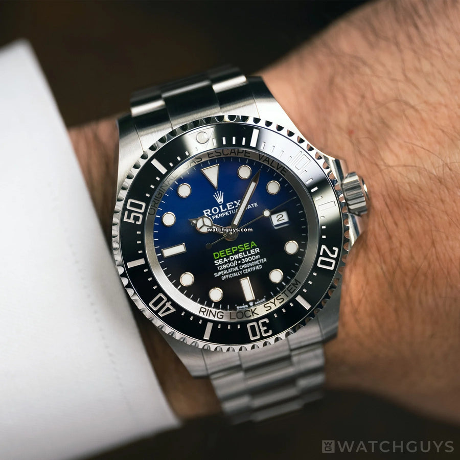 Rolex Sea-Dweller Deepsea 126660 James Cameron D-Blue Watches