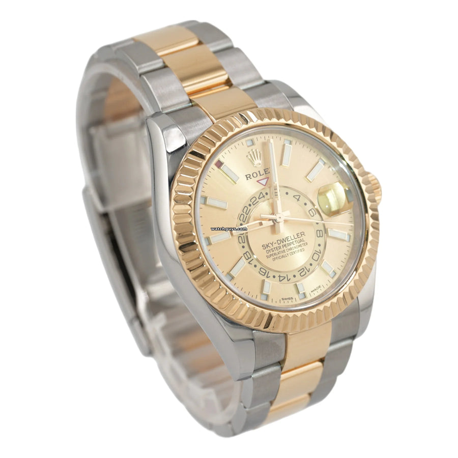 Rolex Sky-Dweller 326933 Champagne Oyster