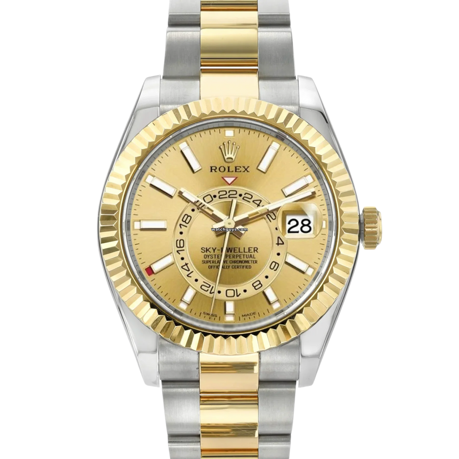 Rolex Sky-Dweller 326933 Champagne Oyster