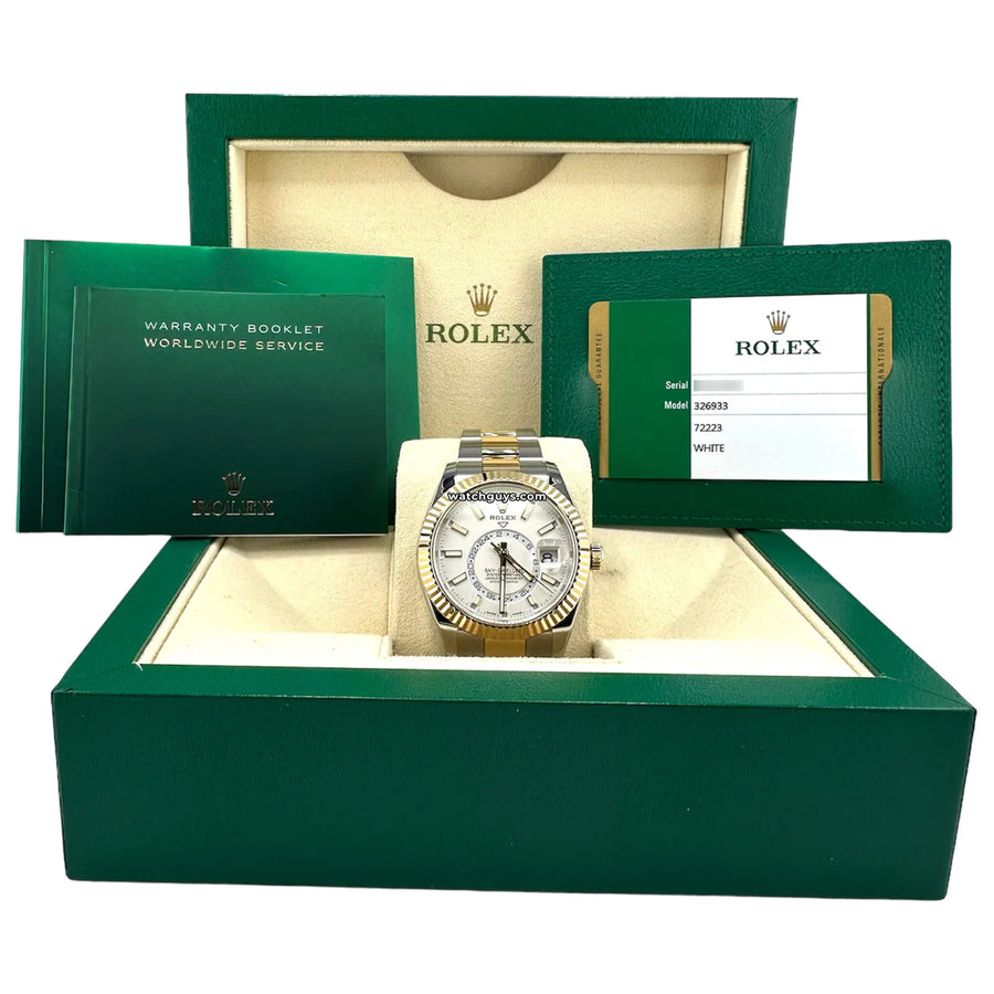 Rolex Sky-Dweller 326933 White Oyster