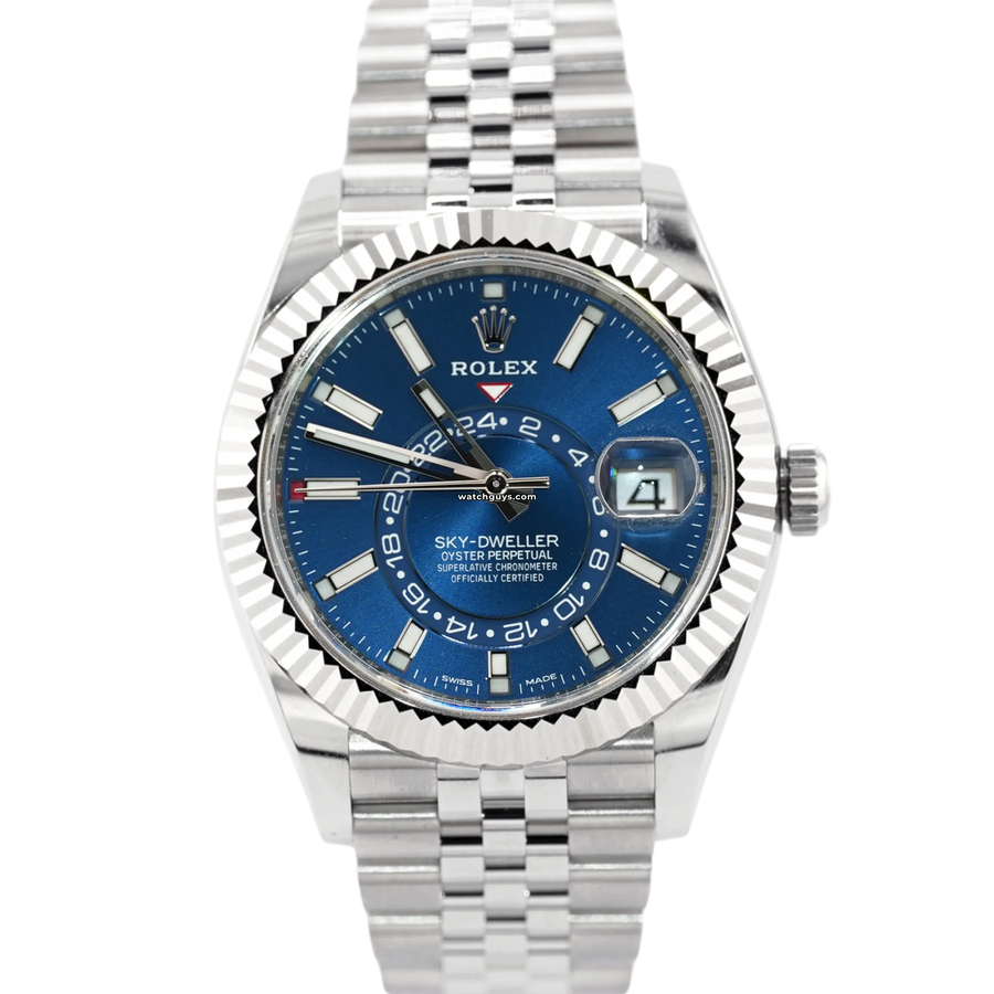 Rolex Sky-Dweller 326934 Blue Jubilee Watches