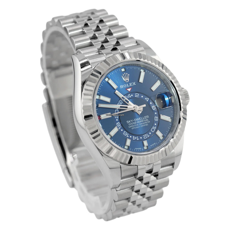 Rolex Sky-Dweller 326934 Blue Jubilee Watches