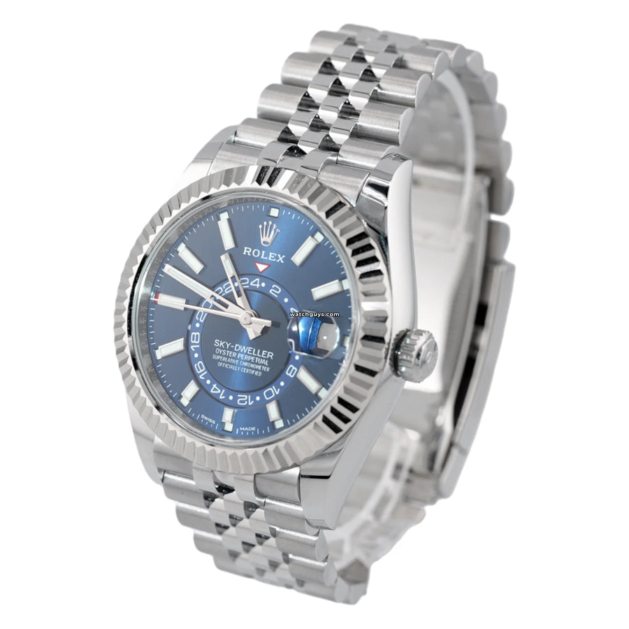 Rolex Sky-Dweller 326934 Blue Jubilee Watches