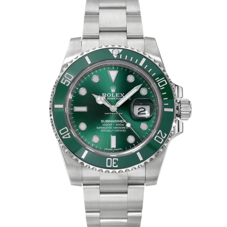 Rolex Submariner 116610Lv Hulk Watches