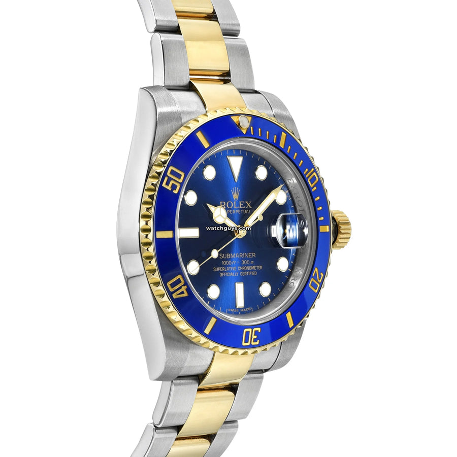 Rolex Submariner 116613Lb Blue Watches