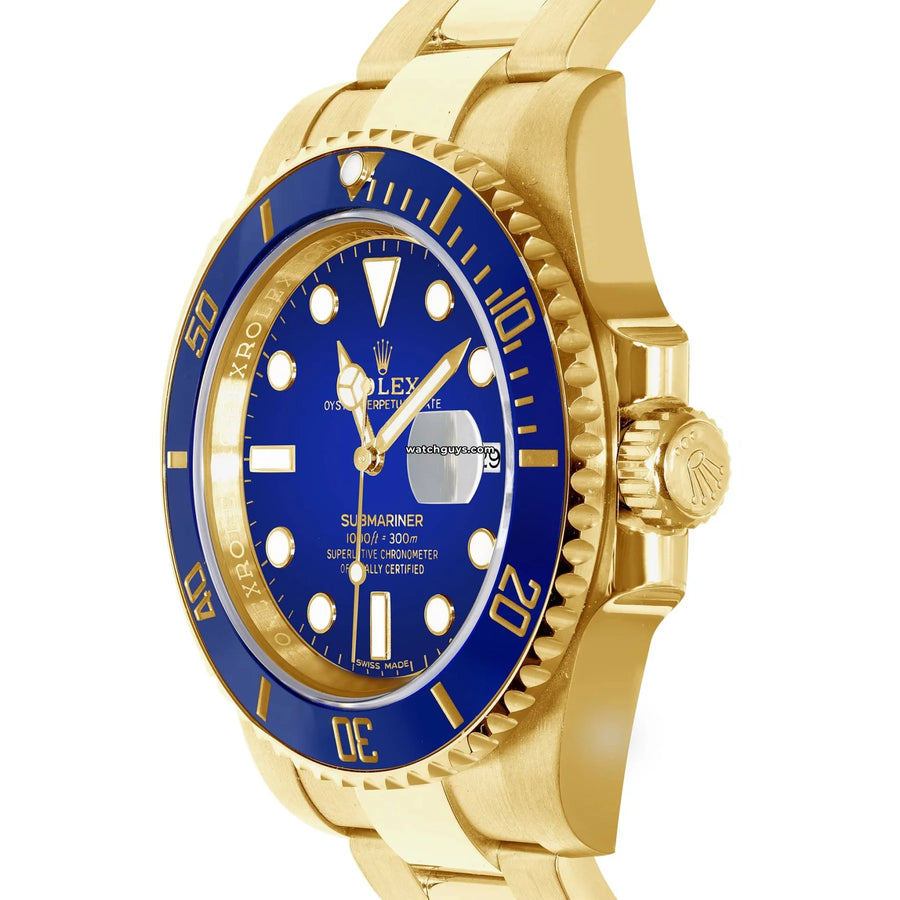 Rolex Submariner 116618Lb Blue Watches