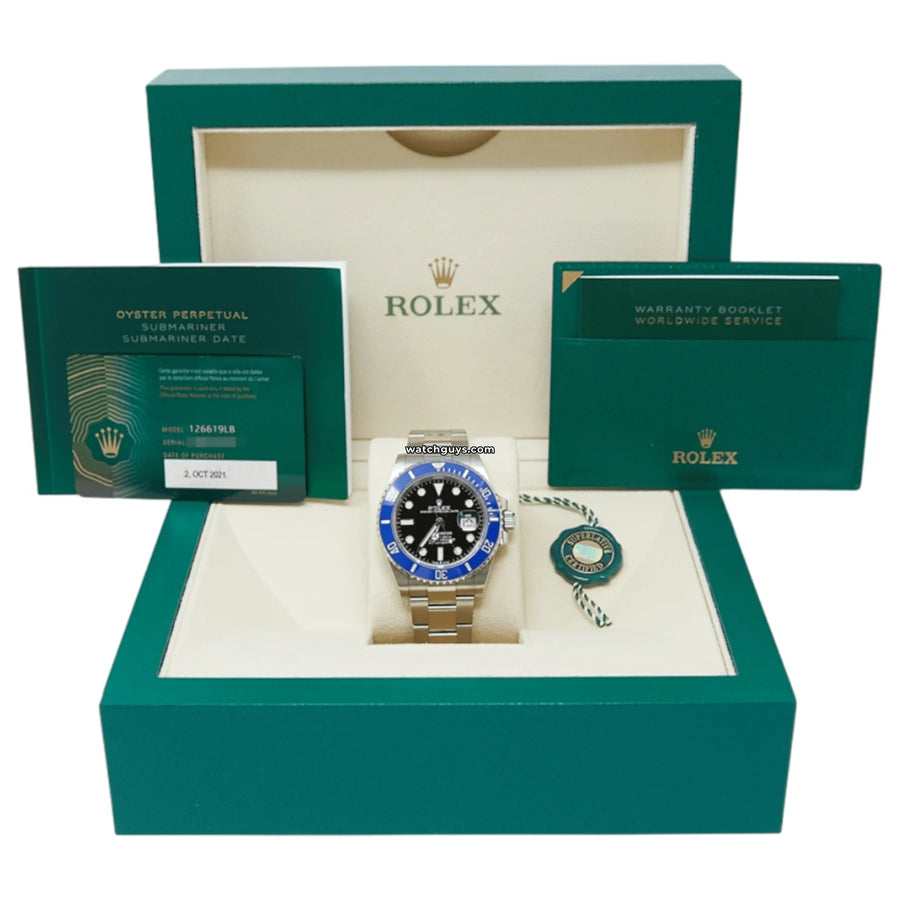 Rolex Submariner 126619Lb Cookie Monster Watches