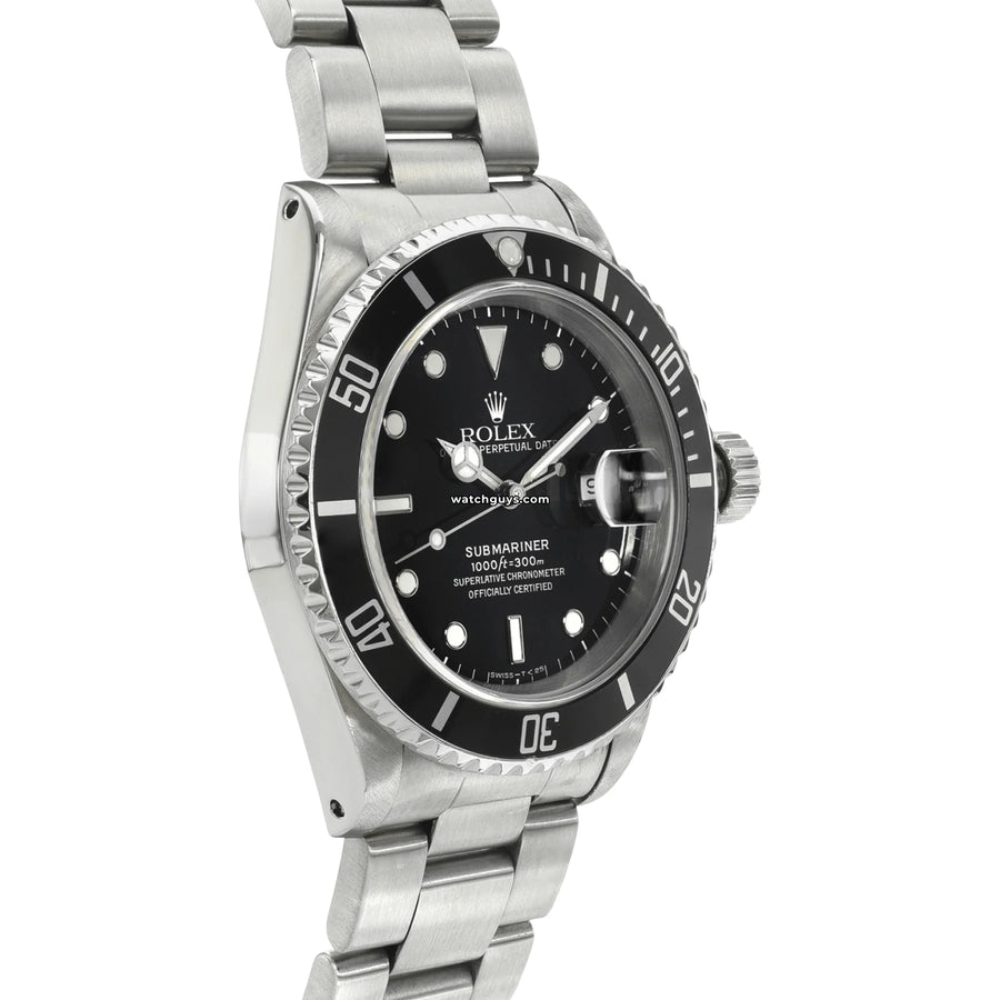 Rolex Submariner 16610 Stainless Steel Watches