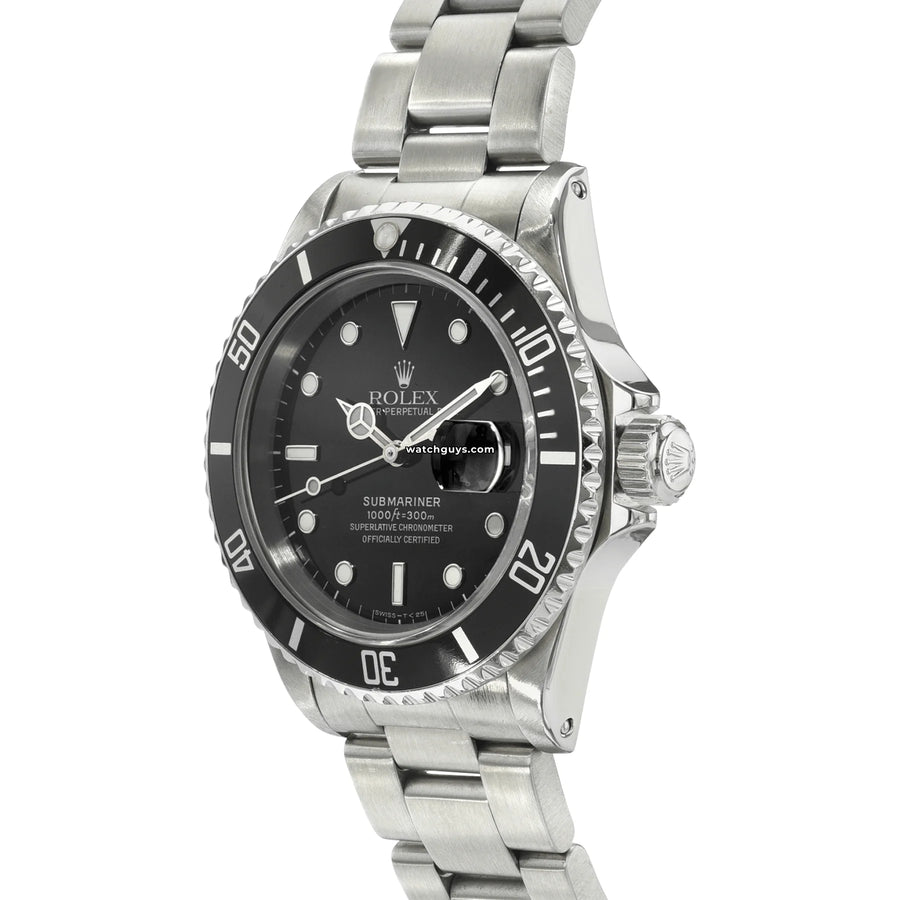 Rolex Submariner 16610 Stainless Steel Watches