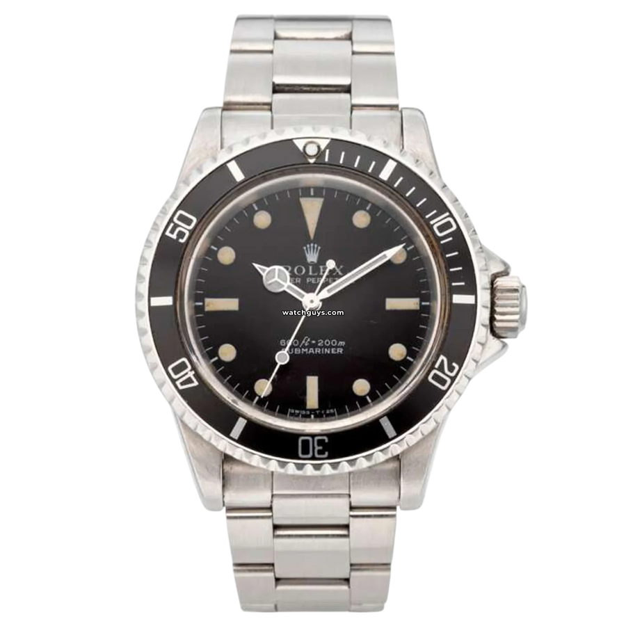 Rolex Submariner 5513 Black Watches