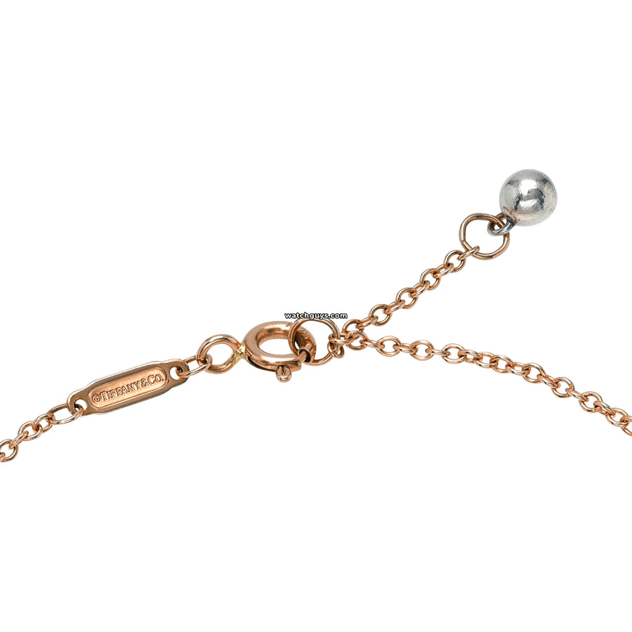 Tiffany & Co. Butterfly Chain Bracelet 18K Rose Gold