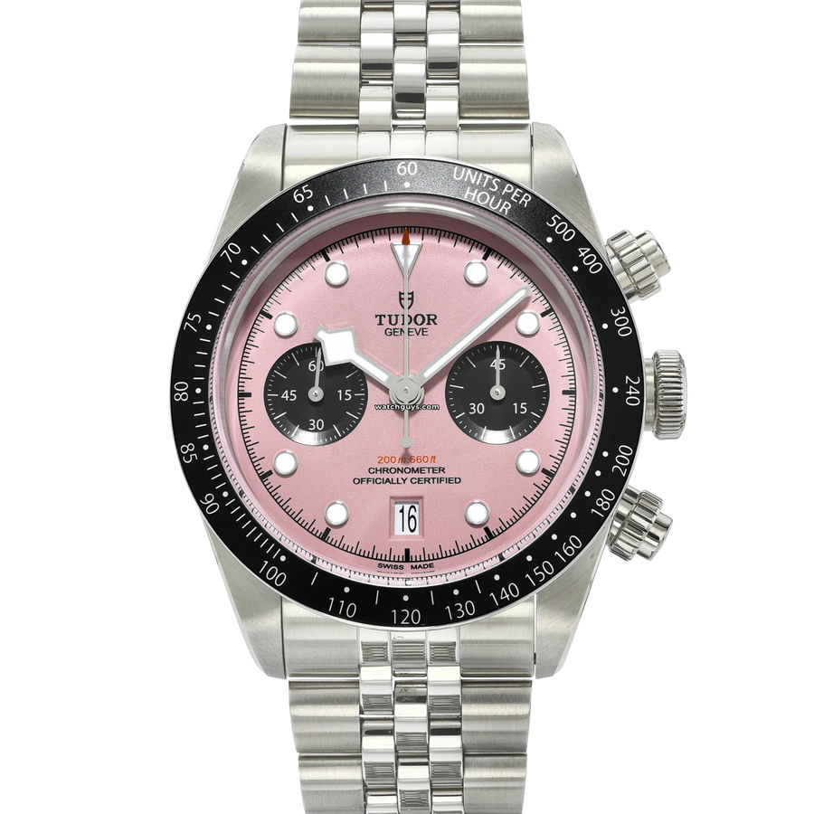 Tudor Black Bay Chrono Pink 79360 Watches